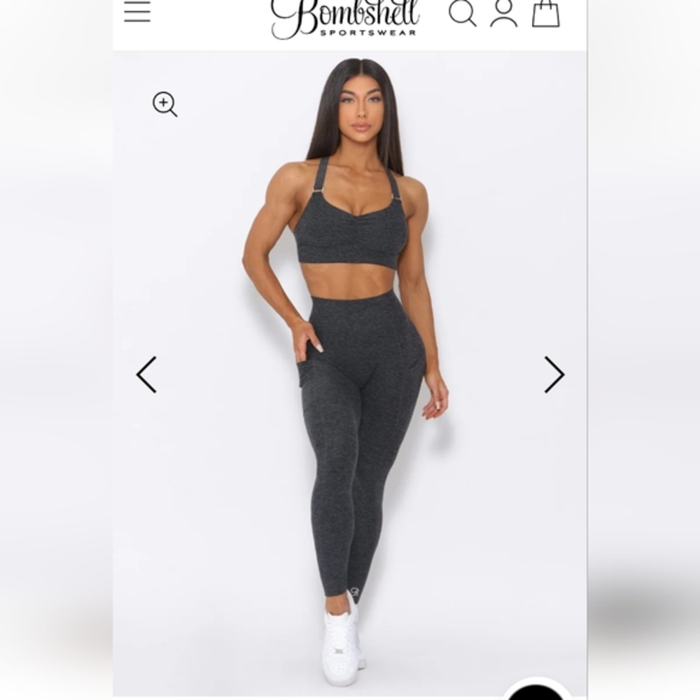 Bombshell perfection sports bra and Curves leggings. Brand new!